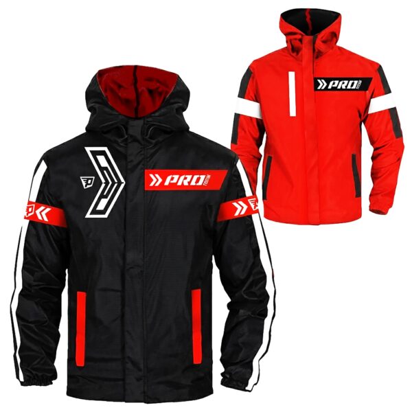 Chaqueta Moto Reflectiva Doblefaz Semimpermeable