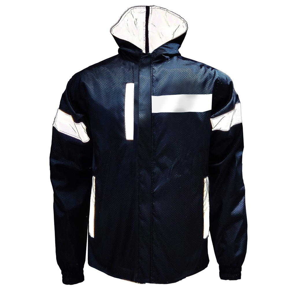 Chaqueta Moto Impermeable Doblefaz Reflectiva 100% Reflektor