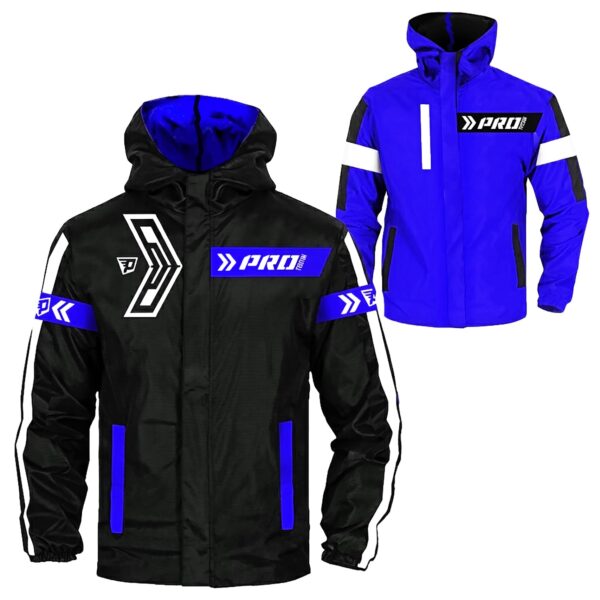 Chaqueta Moto Reflectiva Doblefaz semimpermeable
