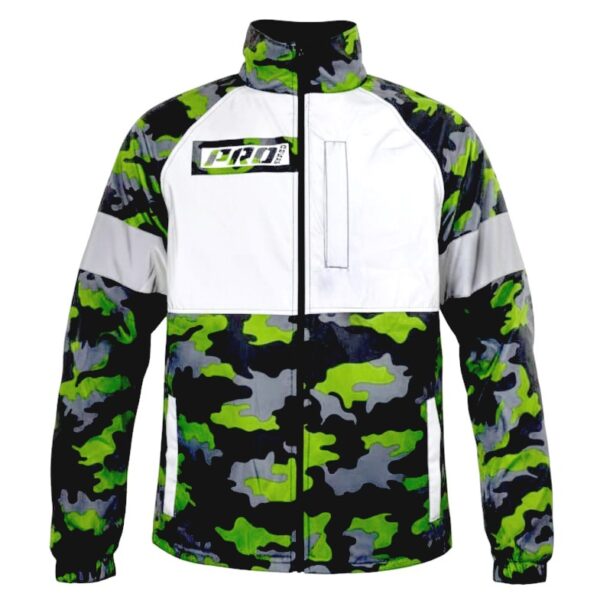Chaqueta Moto Unifaz Reflectiva Semimpermeable
