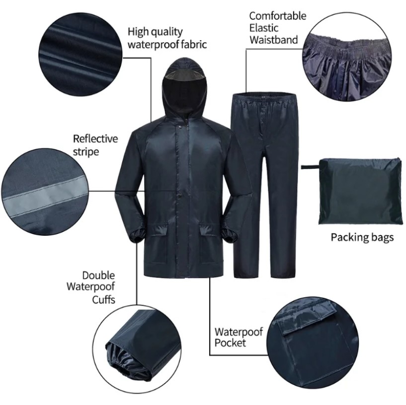 impermeable sudadera moto ligero