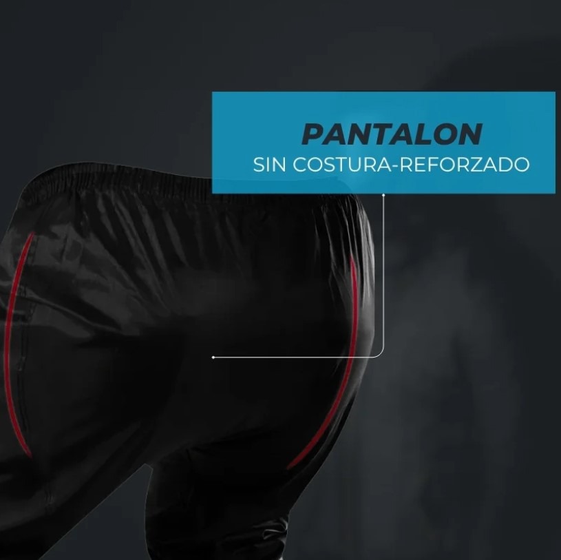 Impermeable Motociclista Sudadera Termosellado Ultra Light Liviano - Imagen 9