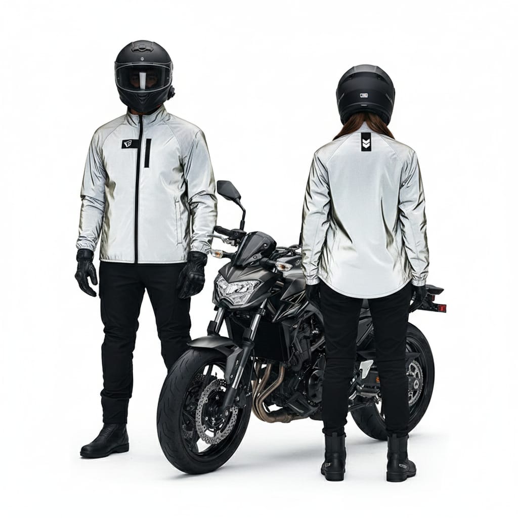 Chaqueta Moto Reflectiva Semi Impermeable Unifaz - Imagen 9