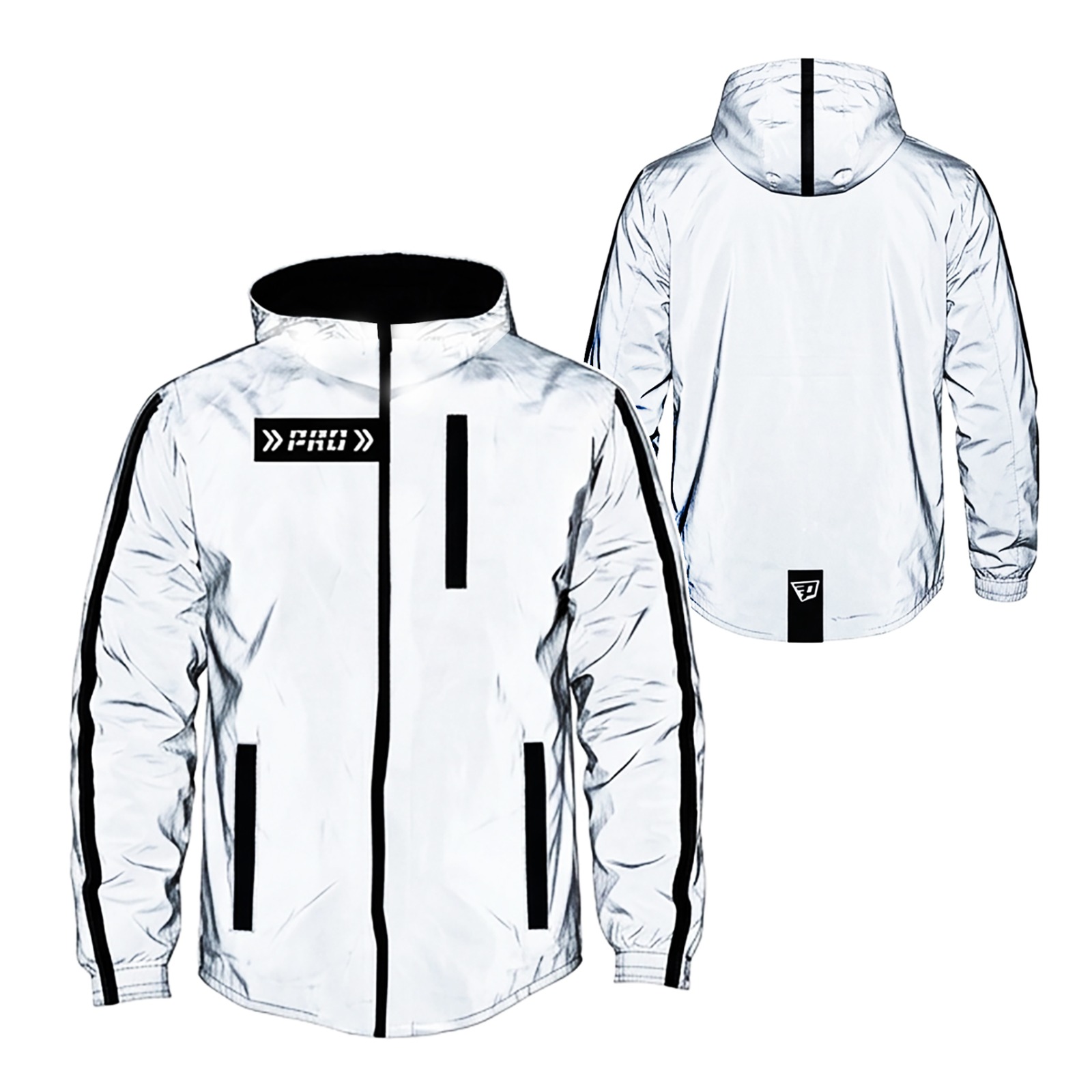 Chaqueta Moto Reflectiva Semi Impermeable Unifaz - Imagen 3