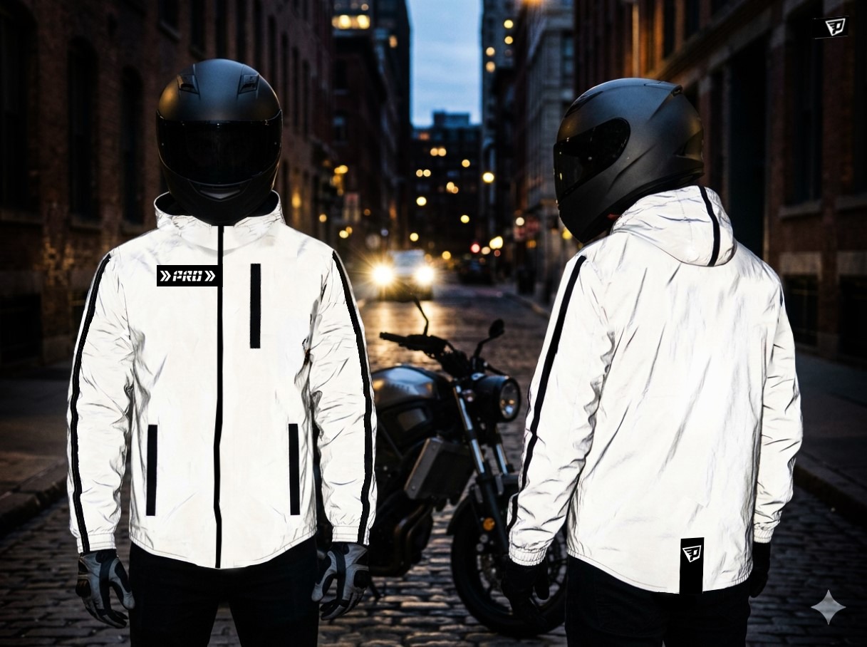 Chaqueta Moto Reflectiva Semi Impermeable Unifaz - Imagen 5