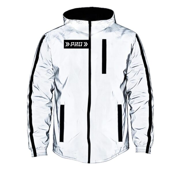 Chaqueta Moto Reflex Prottector Unifaz Reflectiva