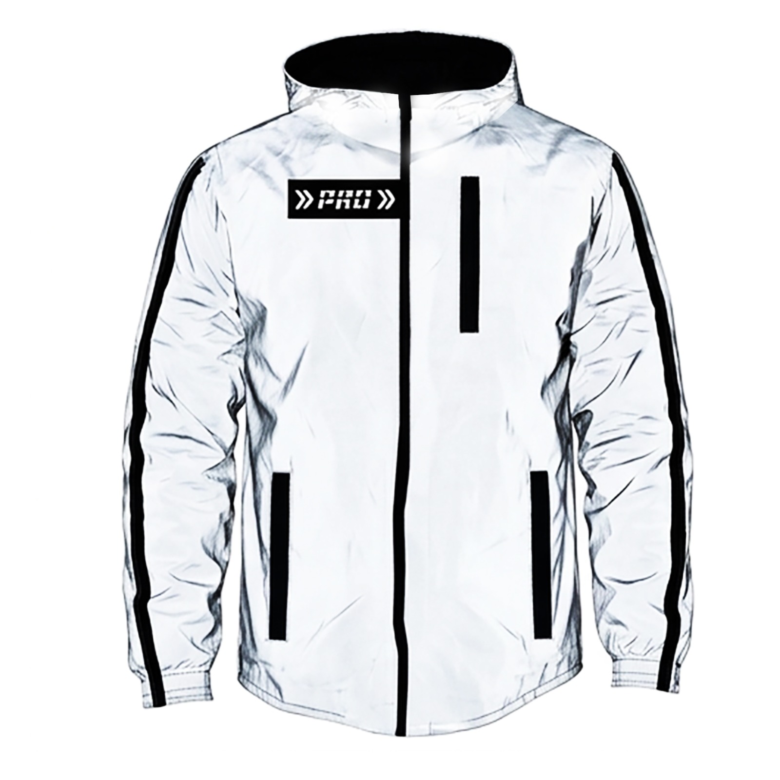 Chaqueta Moto Reflex Prottector Unifaz Reflectiva